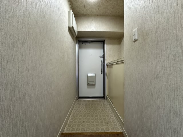 リバーサイドパレス明石の玄関