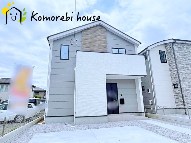 上尾市緑丘　9期　新築一戸建て　グレース　02の外観|外観もきれいです