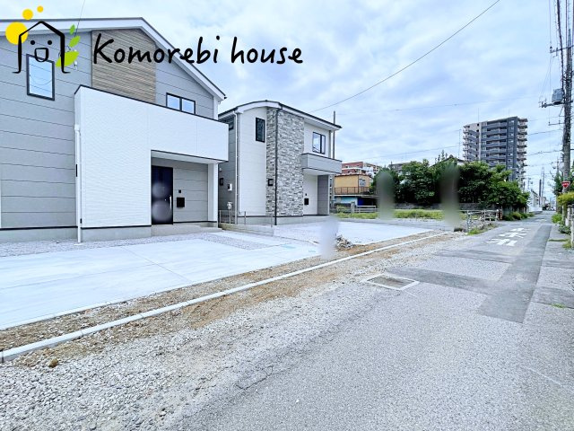 上尾市緑丘　9期　新築一戸建て　グレース　02の前面道路含む現地写真|前面道路含む現地写真です