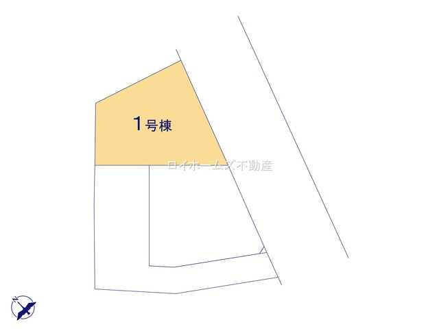 【区画図】 | 名古屋市緑区鳴海町字上中町16-7『仲介料無料』新築戸建て | 1号棟