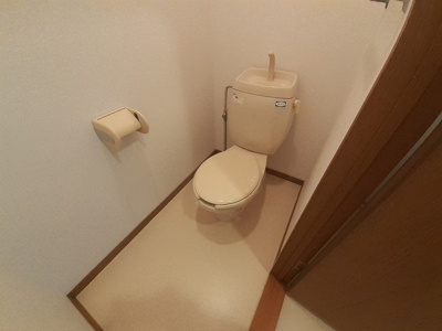 【トイレ】 | サンファミール西庄 | 落ち着いた色調のトイレです