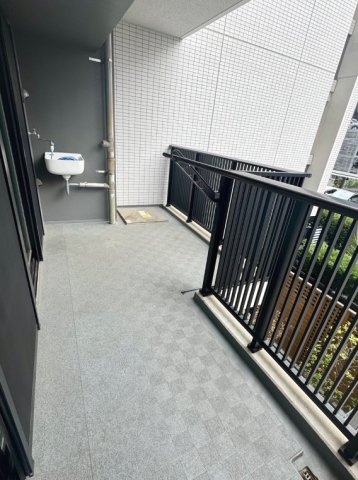 シティハウス流山おおたかの森ステーションコートのバルコニー