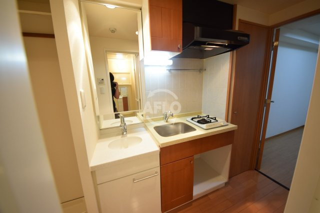 エステムコート心斎橋アルテールのキッチン|エステムコート心斎橋アルテール　1口ガスシステムキッチン