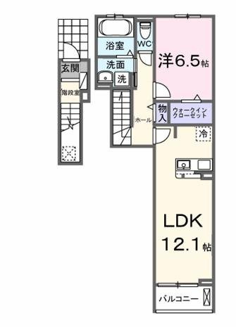 ルーチェ城東の間取り