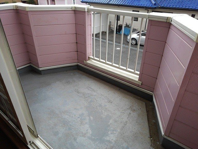 ニュークレストールＡのバルコニー