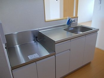 【キッチン】 | ポエム・ひまわり | お料理しやすいキッチンです