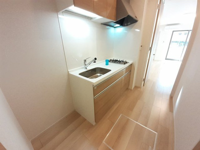 【キッチン】 | メゾンブリエ | コンパクトなキッチンで掃除もラクラク