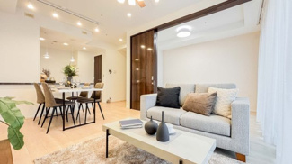 【居間・リビング】 | シティタワーズ東京ベイ　セントラルタワー | おしゃれな居間です