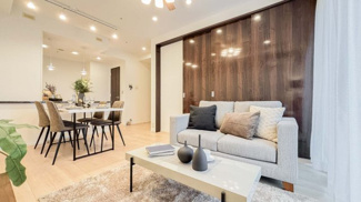 【居間・リビング】 | シティタワーズ東京ベイ　セントラルタワー | ゆったりとしたリビングです