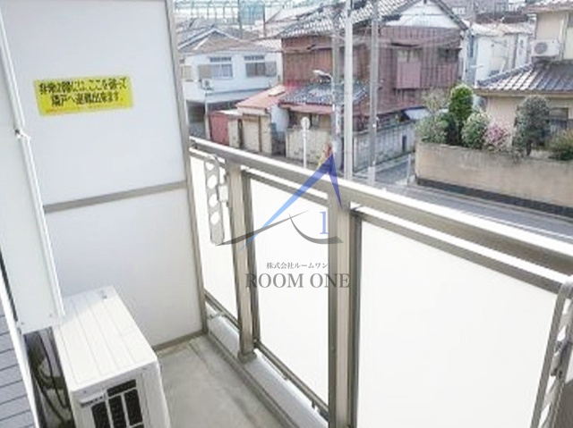 アロッジオ　Ｋのバルコニー|バルコニーです。