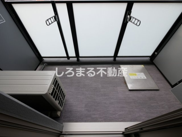 プレサンス朝潮橋ベイ・ブリーズのバルコニー