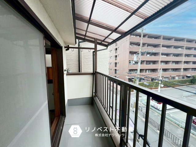 東大阪市花園東町1丁目のバルコニー|【リノベスト不動産】土日祝も営業中！HPより来店予約も可能です◎