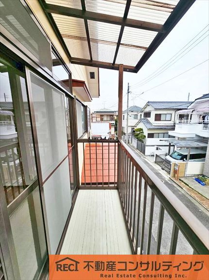 西宮市能登町　中古戸建のバルコニー