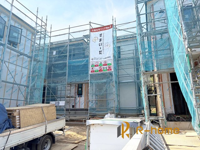 我孫子市青山第1期　新築戸建て　2号棟の外観|ご予約を頂ければ、『平日』はもちろん『早朝』や『夜間』もご見学可能です♪お気軽にお申し付けください♪