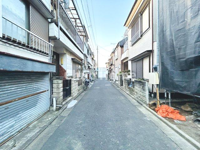 江戸川区春江町3丁目新築分譲住宅の前面道路含む現地写真|全面道路