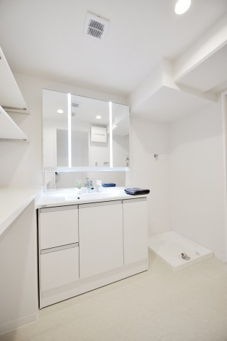 ローズハイツ相模原の独立洗面台|洗面台/施工例