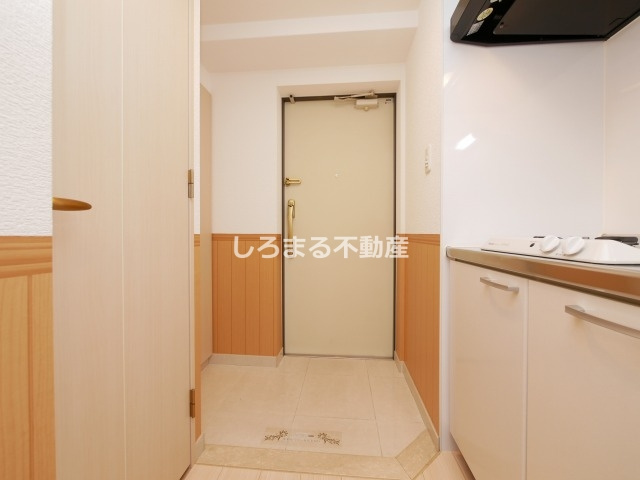 アスリート本町リバーウエストの玄関