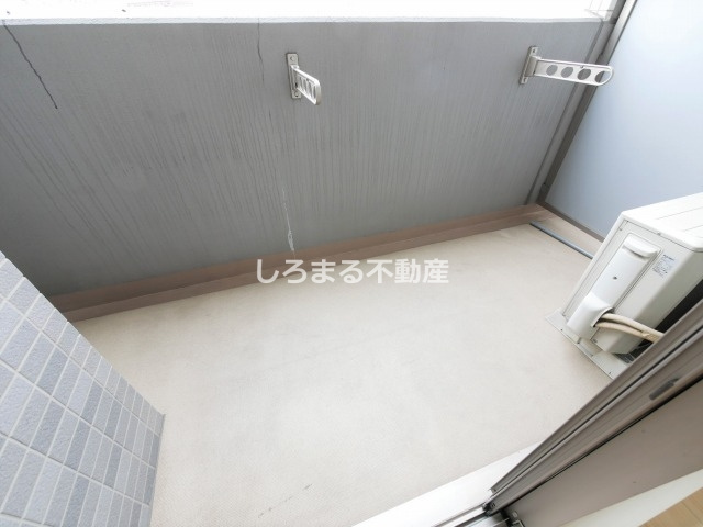 アスリート本町リバーウエストのバルコニー