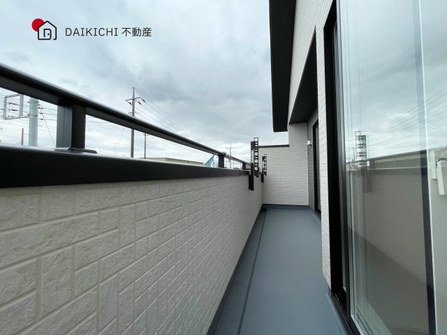 【バルコニー】 | 羽生市南羽生1丁目　新築戸建　全1棟　1号棟