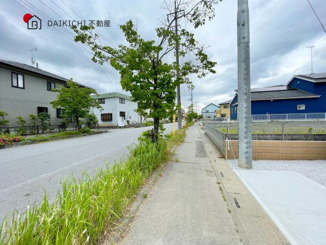 【前面道路含む現地写真】 | 羽生市南羽生1丁目　新築戸建　全1棟　1号棟