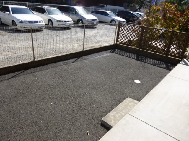 ヴィラ・ルミエールのバルコニー