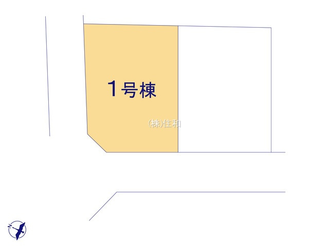 【新築分譲住宅】川越市豊田町2丁目の区画図