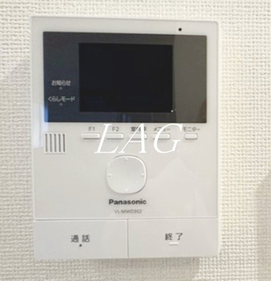 【セキュリティ】 | ＭＪメゾン | モニター付きインターフォンです。