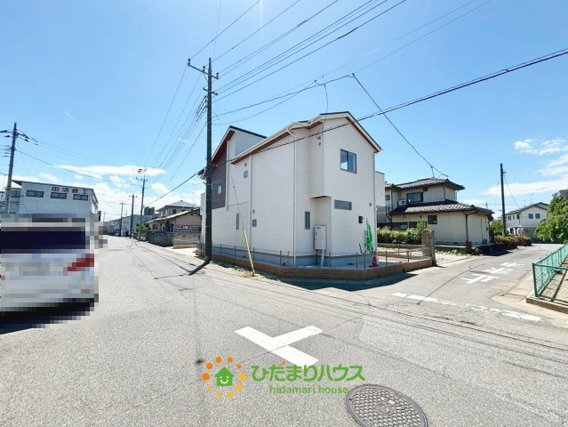 羽生市西５丁目　新築一戸建ての前面道路含む現地写真|2026/5/29　撮影