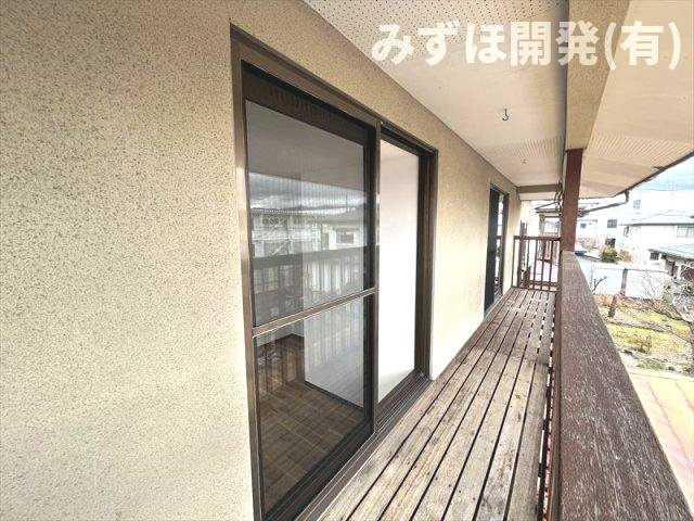 東根市神町南2丁目5-6のその他|バルコニー