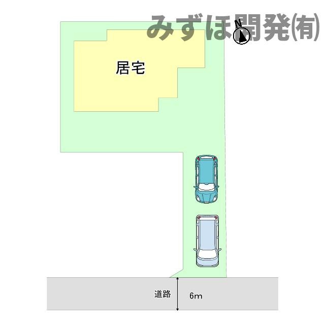 東根市神町南2丁目5-6の区画図