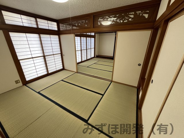 東根市神町南2丁目5-6の和室|二間続きの和室です。