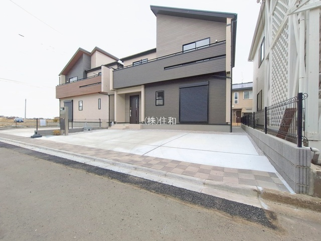 【新築分譲住宅】川越市豊田町2丁目の前面道路含む現地写真