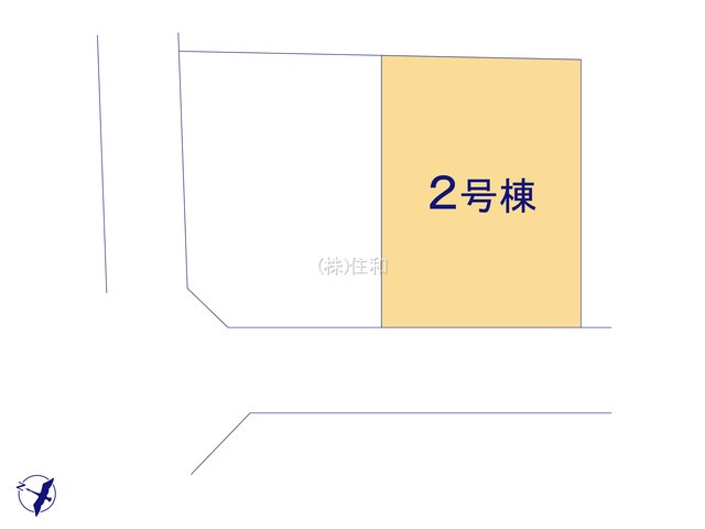 【新築分譲住宅】川越市豊田町2丁目の区画図