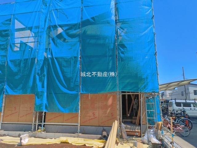 練馬区桜台6丁目全3棟 3号棟の外観|現地（2026年2月18日撮影）