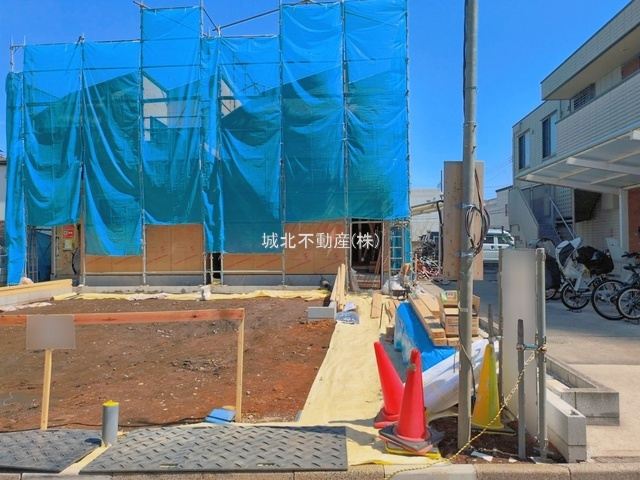 練馬区桜台6丁目全3棟 3号棟の外観|現地（2026年2月18日撮影）