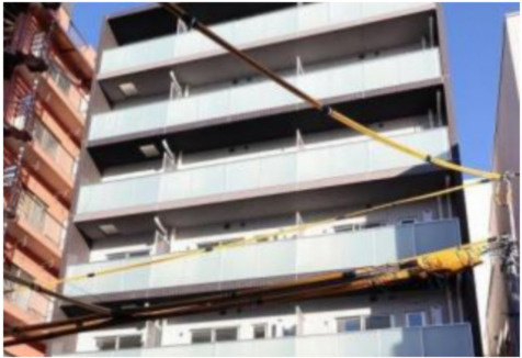 ジェノヴィア本所吾妻橋Ⅱスカイガーデンのバルコニー