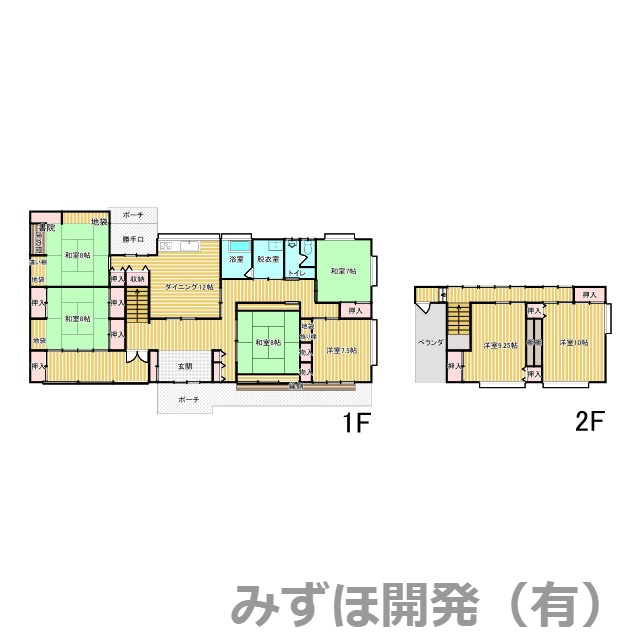東根市宮崎四丁目6-3の間取り|間取り図です