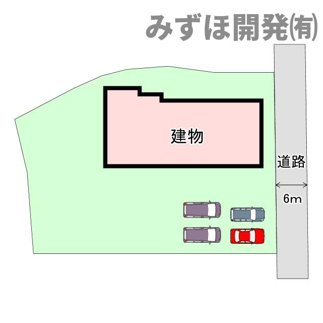 東根市宮崎四丁目6-3の区画図