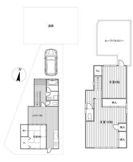【間取り】 | 岩倉長谷町　中古戸建　【カースペースあり】