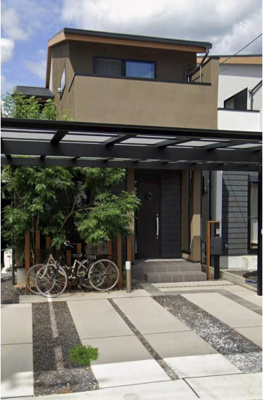 【外観】 | 一乗寺中ノ田町 中古戸建【令和４年築・デザイナー住宅】