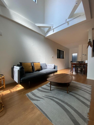 【居間・リビング】 | 一乗寺中ノ田町 中古戸建【令和４年築・デザイナー住宅】