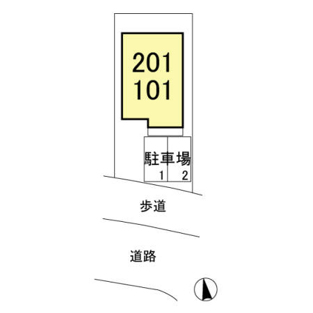 紫陽館の区画図