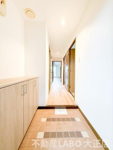 グランデージ住之江の玄関