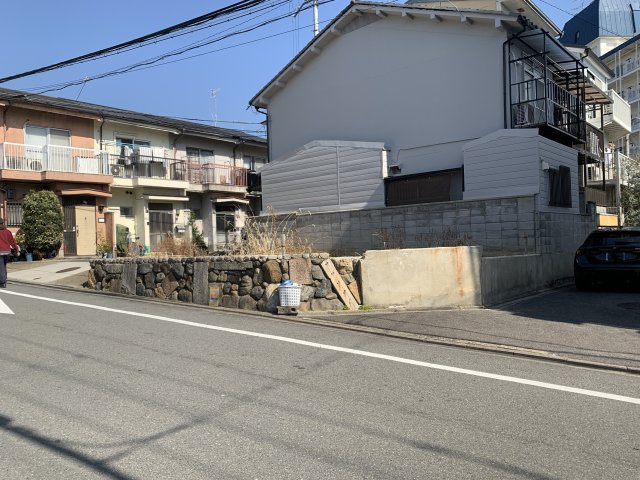 京都市北区西蓮台野町　建築条件無し売土地の外観