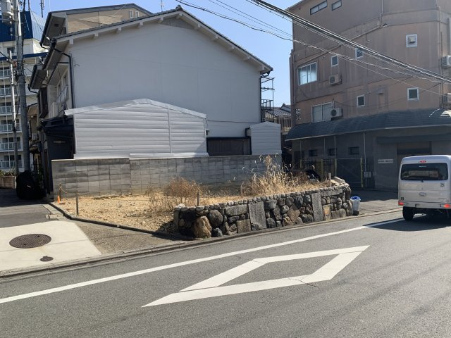 京都市北区西蓮台野町　建築条件無し売土地の外観