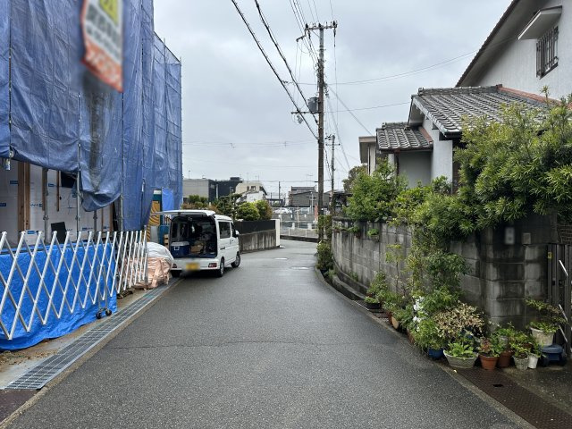 神戸市西区伊川谷町有瀬新築戸建の前面道路含む現地写真|2026年04月10日撮影