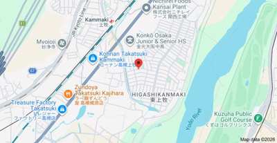 【地図】 | 東上牧2丁目貸家