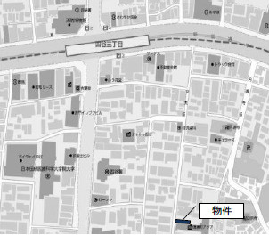 ロイクラトン左門町　102の地図
