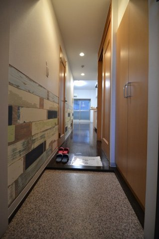 広島市西区庚午北１丁目の賃貸マンションの玄関|落ち着いた玄関です