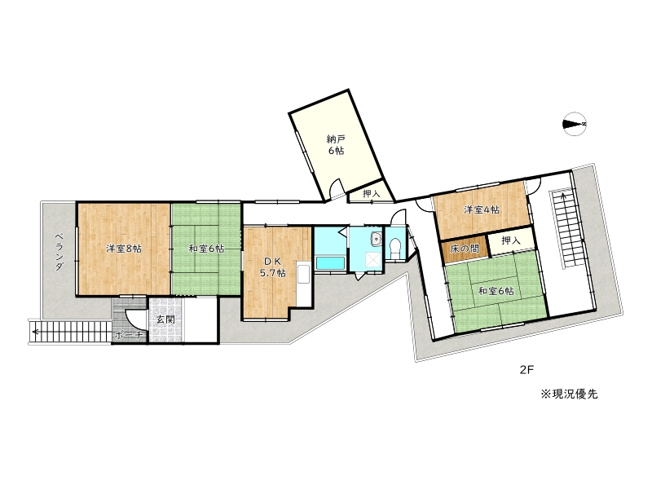 【間取り】 | たつの市龍野町本町／中古戸建